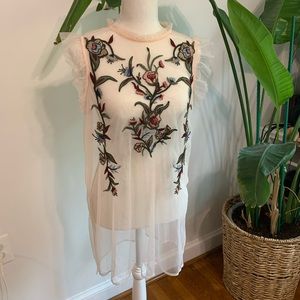 Jessica Simpson - Motherhood Maternity Tulle Tunic